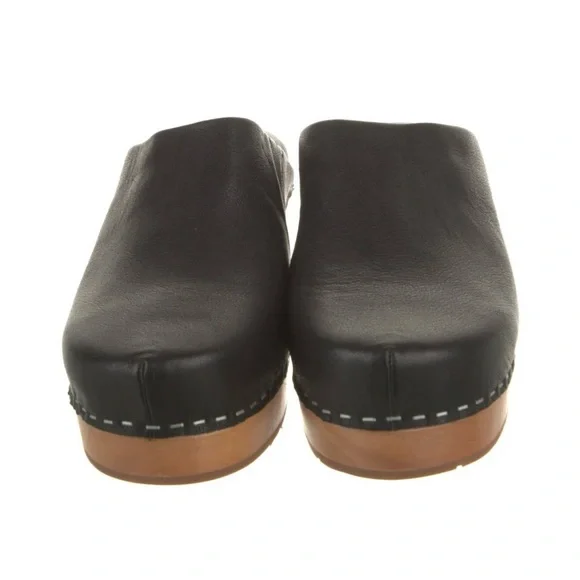 Charlotte Stone Martino Clogs LIKE NEW, Black, Size 8 - Picture 3 of 10